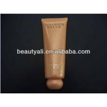 Empty Plastics tube for cosmetic packaging with ball cap